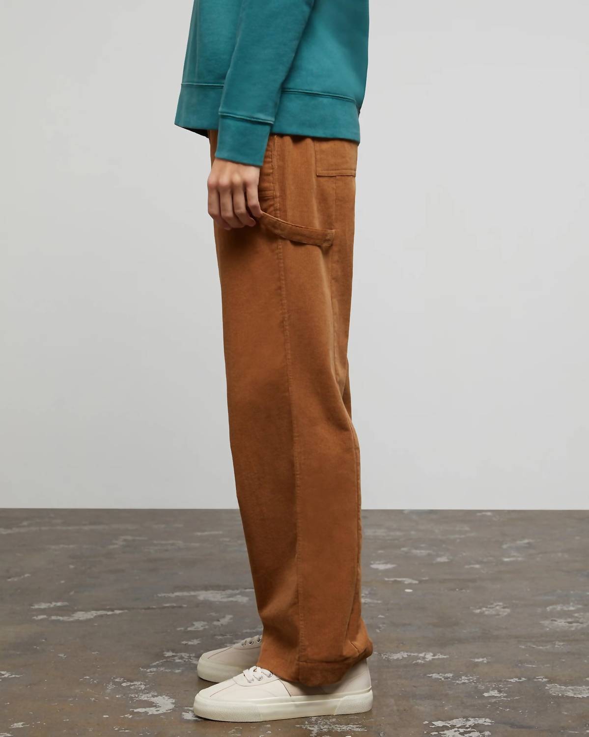 WIDE LEG CORDUROY CARPENTER PANT