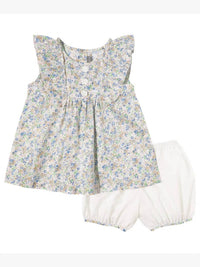 Petit Confection - Girls' Floral Tunic Set