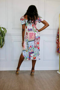 Little Secret Of Mine - Short Sleeve Maxi Dress