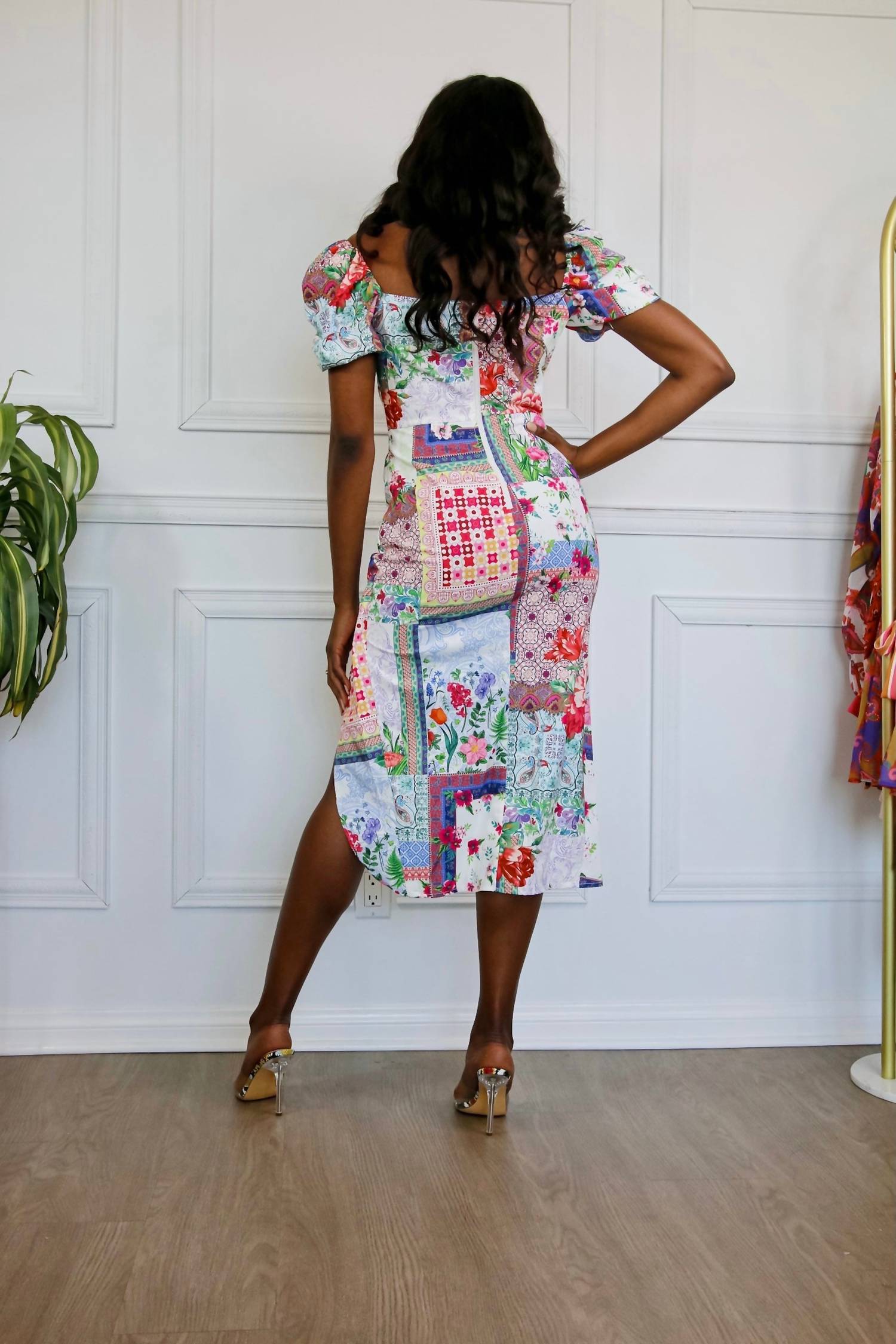 Little Secret Of Mine - Short Sleeve Maxi Dress
