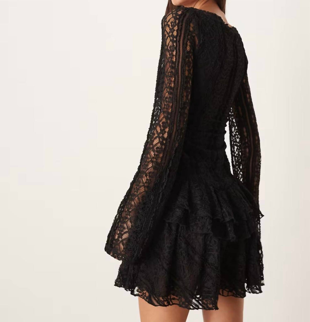 Free People - Tabby Lace Mini Dress
