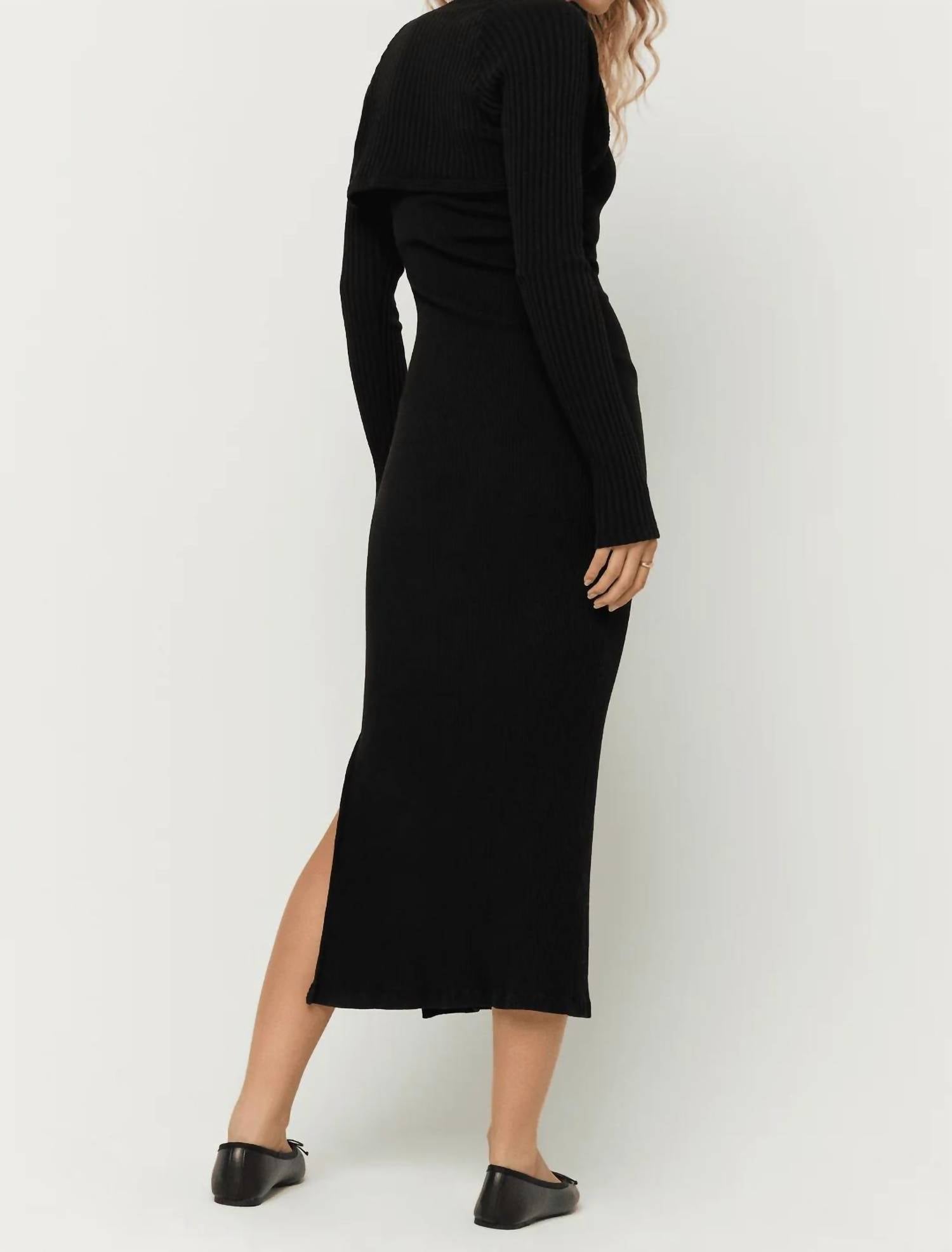 Project Social T - Allora Strapless Rib Dress