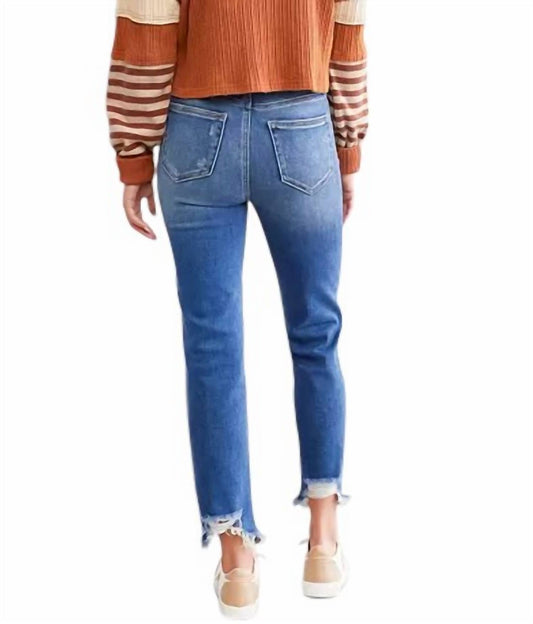 Hidden - HARLEY HIGH RISE SLIM MOM