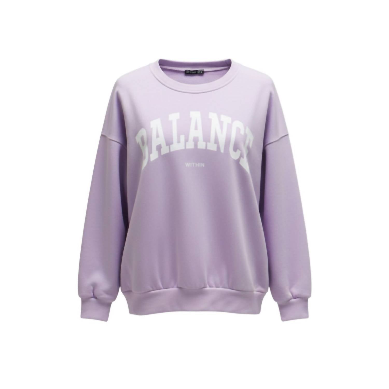 Ambar - Balance Fleece Sweatshirt Top