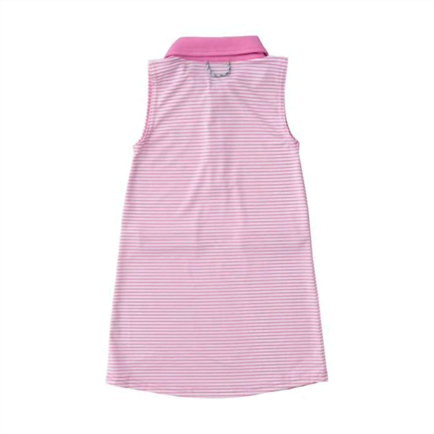 Prodoh - Girls' Sleeveless Pro Performance Polo Dress
