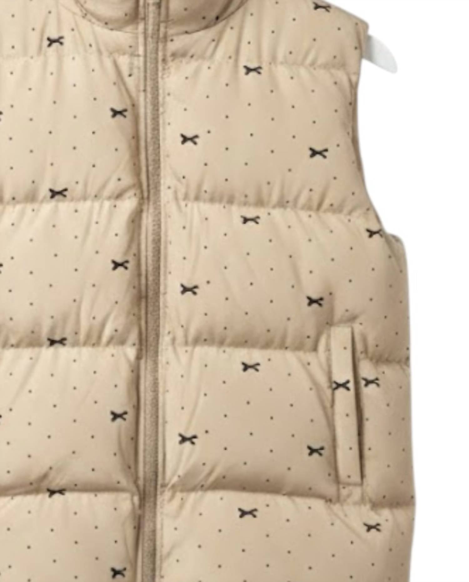 Carole Christian - Women's Bow Puffer Vest