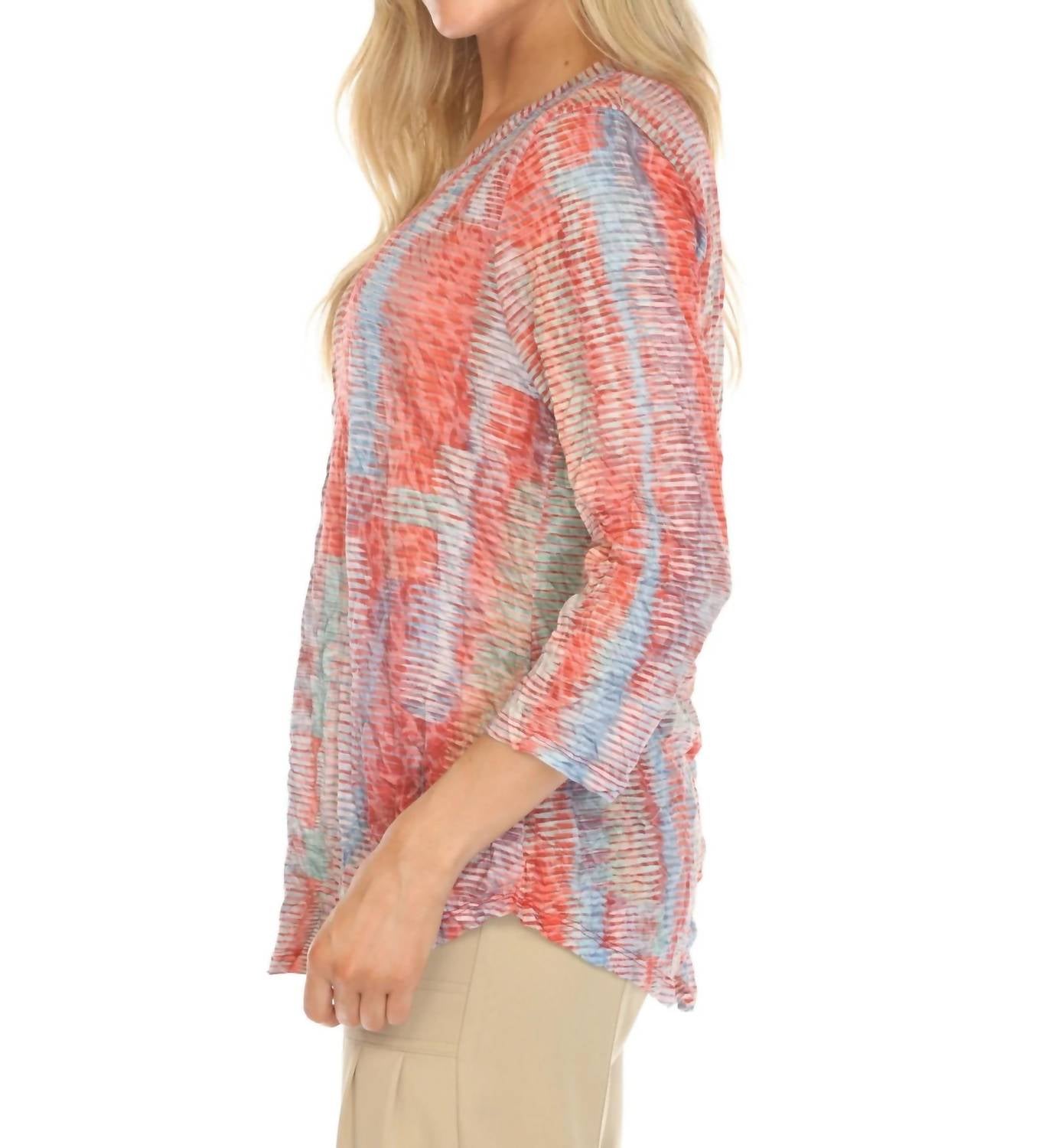 Carine - Round Neck Top