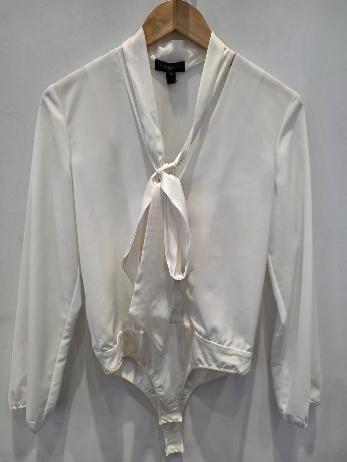 Sheri Bodell - Women's Tie Up Ribbon Bodysuit