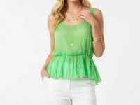 Sam & Lavi - Sheer Sleeveless Blouse