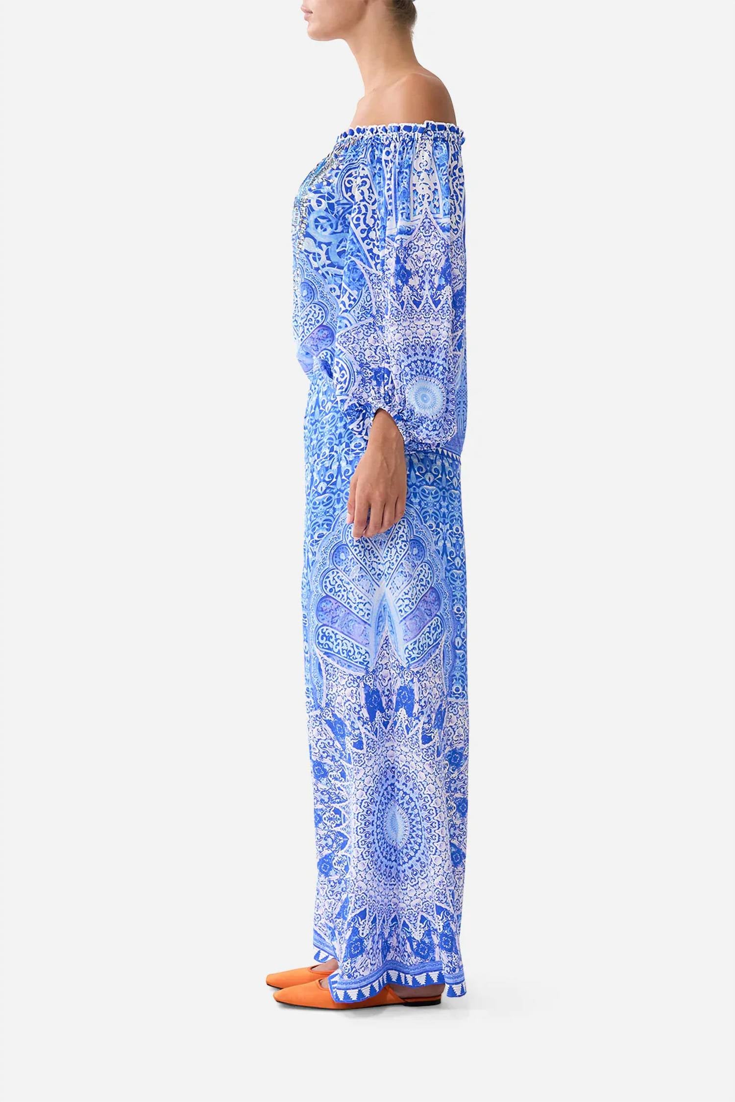 Camilla - Tuck Front Pant