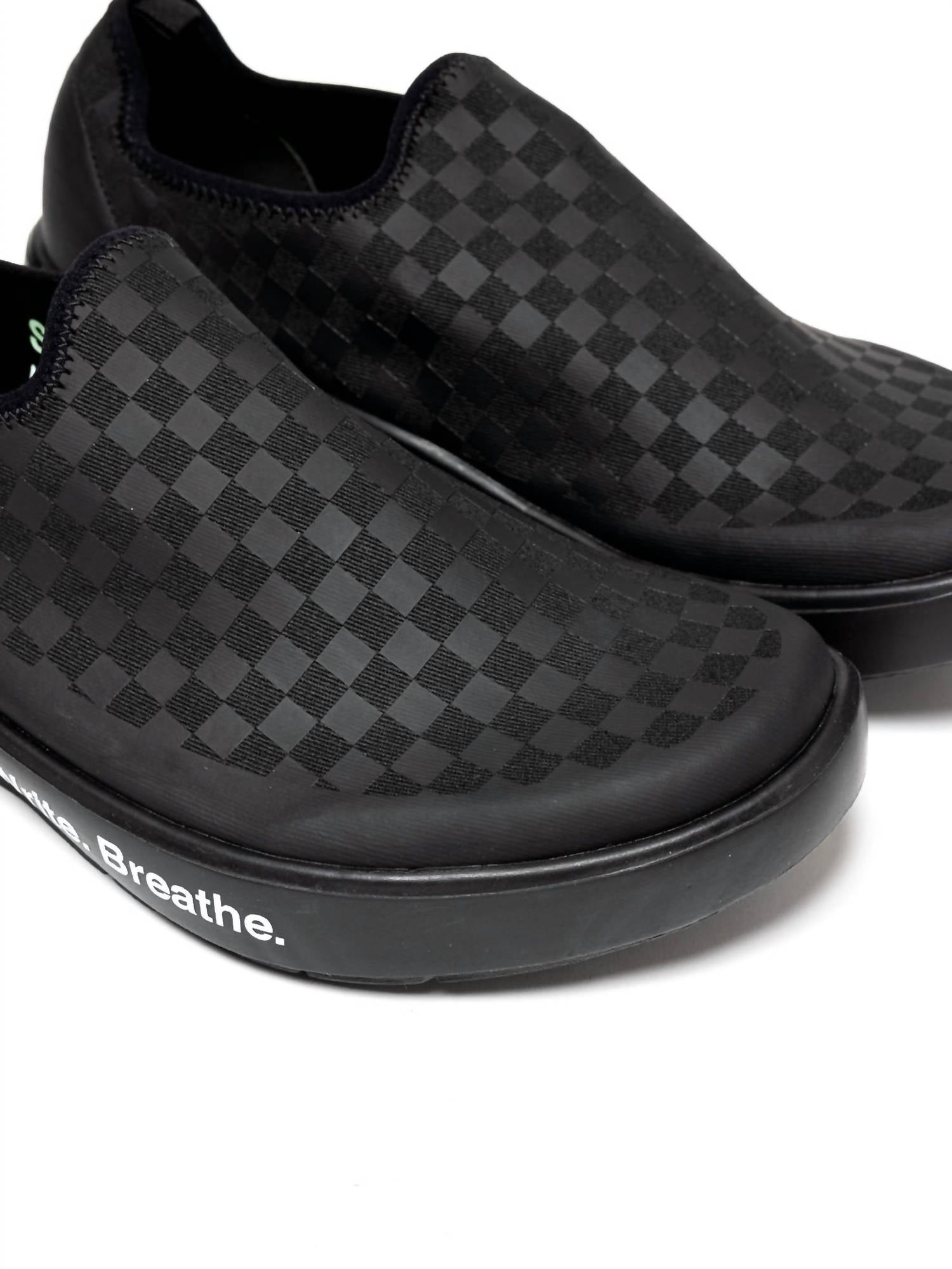 Oofos X Takahiromiyashitathesoloist. - Men Checker Sneaker