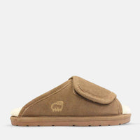 Lamo - Women's Open Toe Wrap Wide Slipper