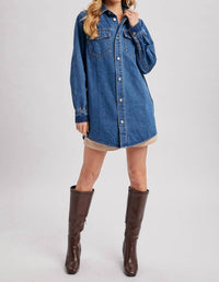 Bluivy - Denim Button Down Shirt