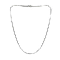 Diana M Jewels - Women's Grand 14.65 Carat Diamond Tennis Necklace