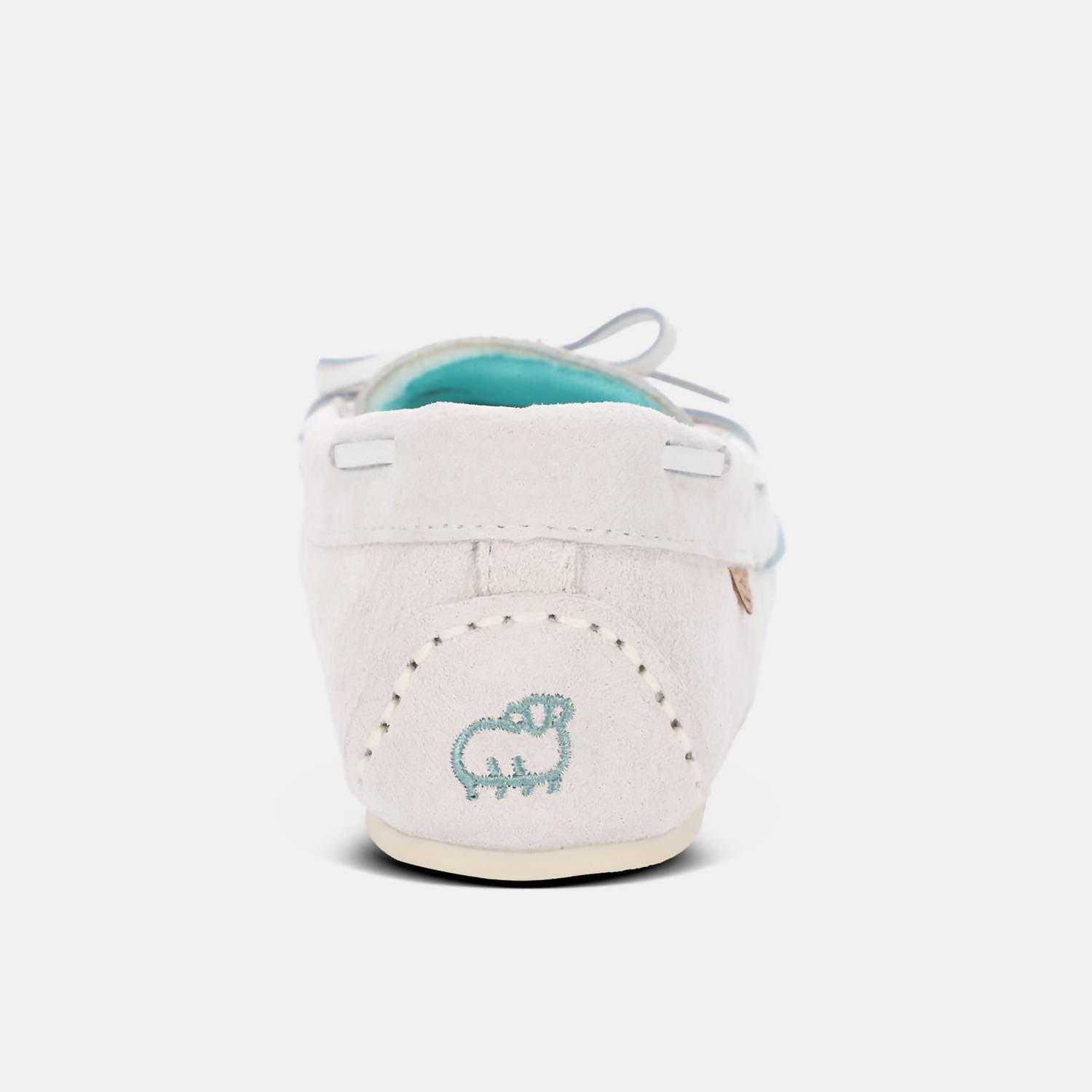 Lamo Women's Selena Moccasin in pale grey - women's shoe - view 5