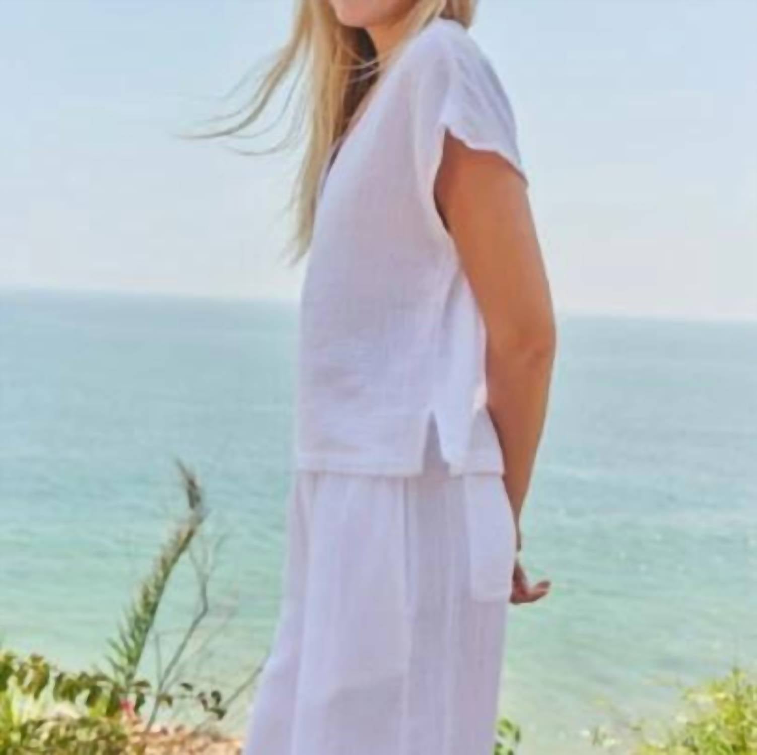 Sundry - Sea Breeze Blouse