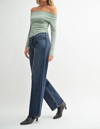 Just Black Denim - Low Rise Baggy Slouch Jeans
