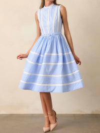 Prosperina - Emma Ribbon Trim Dress