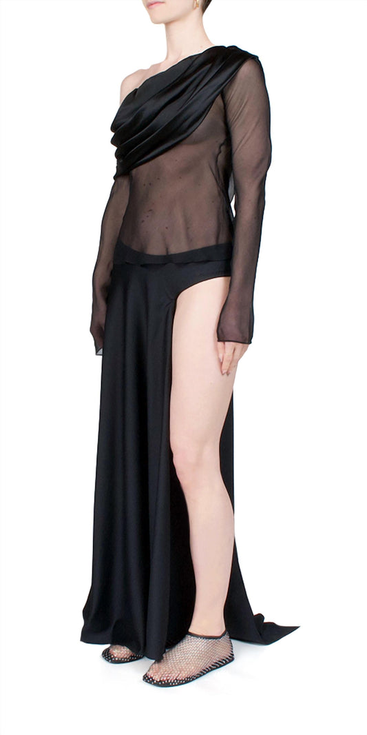 Christopher Esber - Vilenica Veiled Off The Shoulder Top