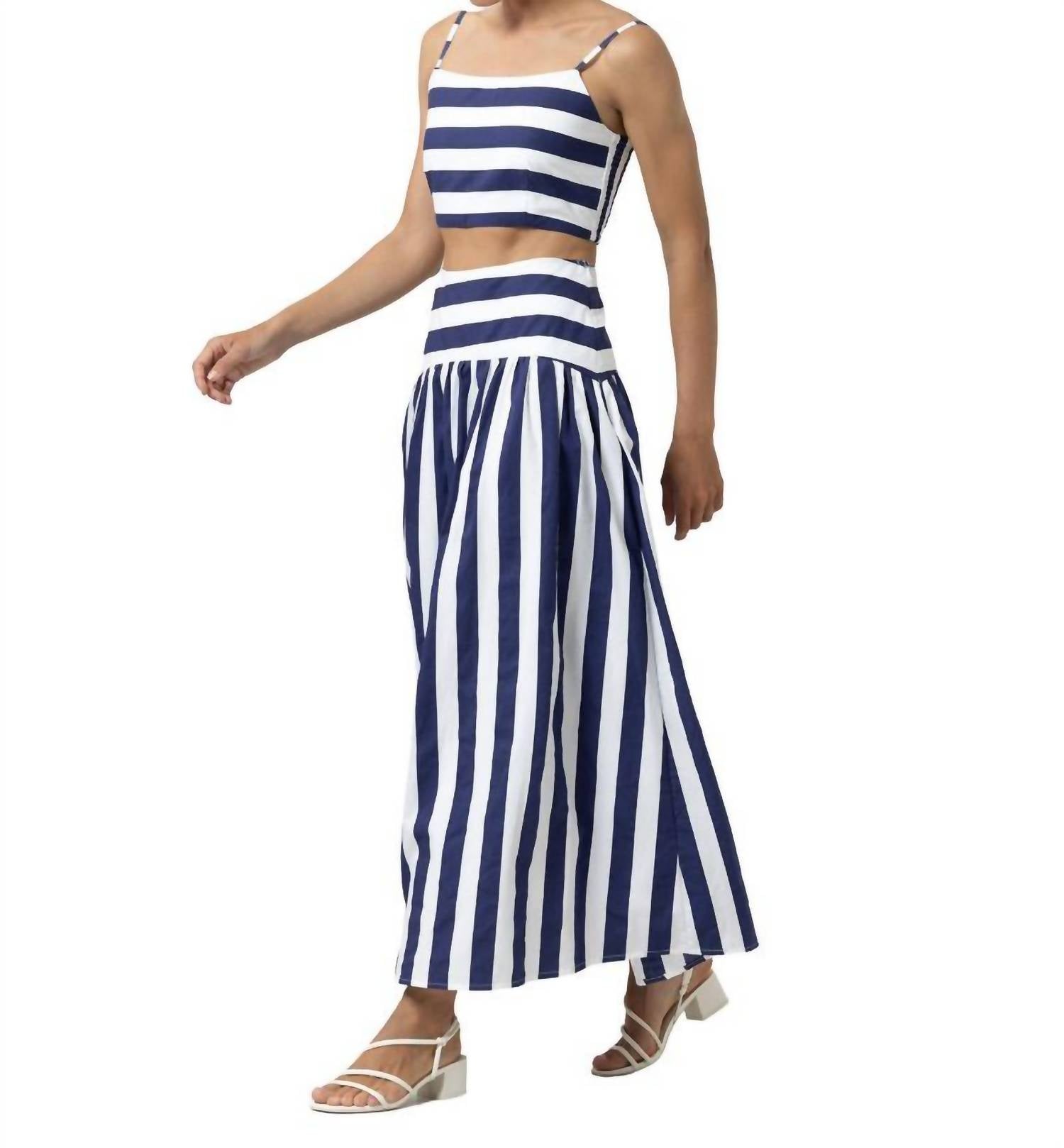 Lusana - Oliver Poplin Maxi Skirt