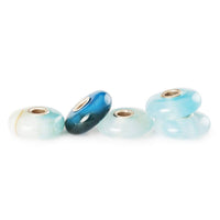 Trollbeads Women's Agate Glass Bead Charm in turquoise - women's accessory - alternate view