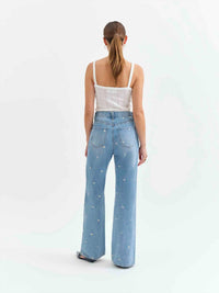 Daze - Far Out High Rise Wide Leg Jean