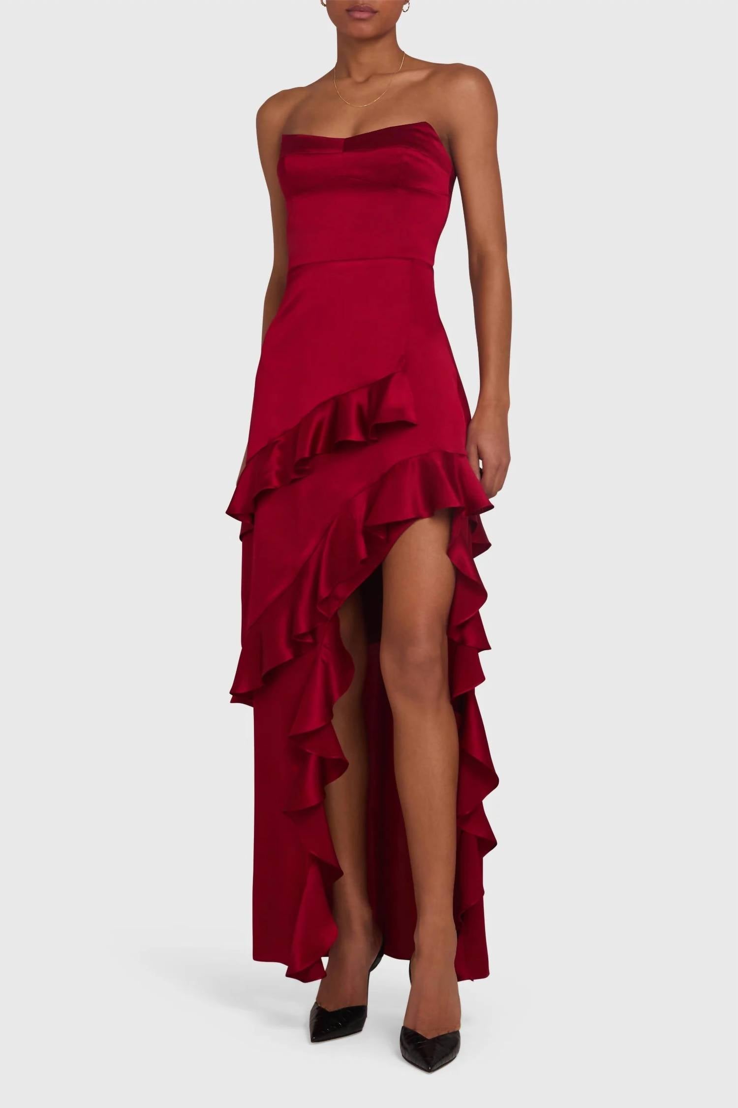Amanda Uprichard - Magnolia Silk Maxi Dress
