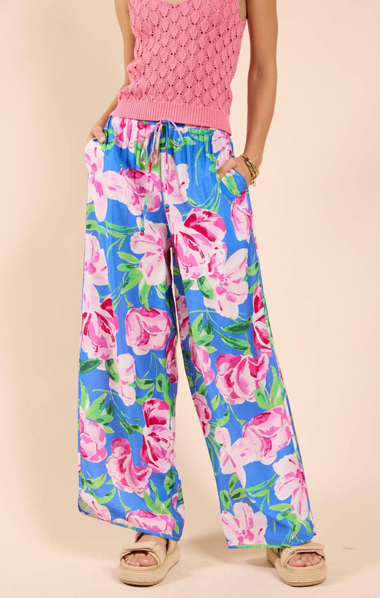 Sadie & Sage - Floral Wide Leg Pant