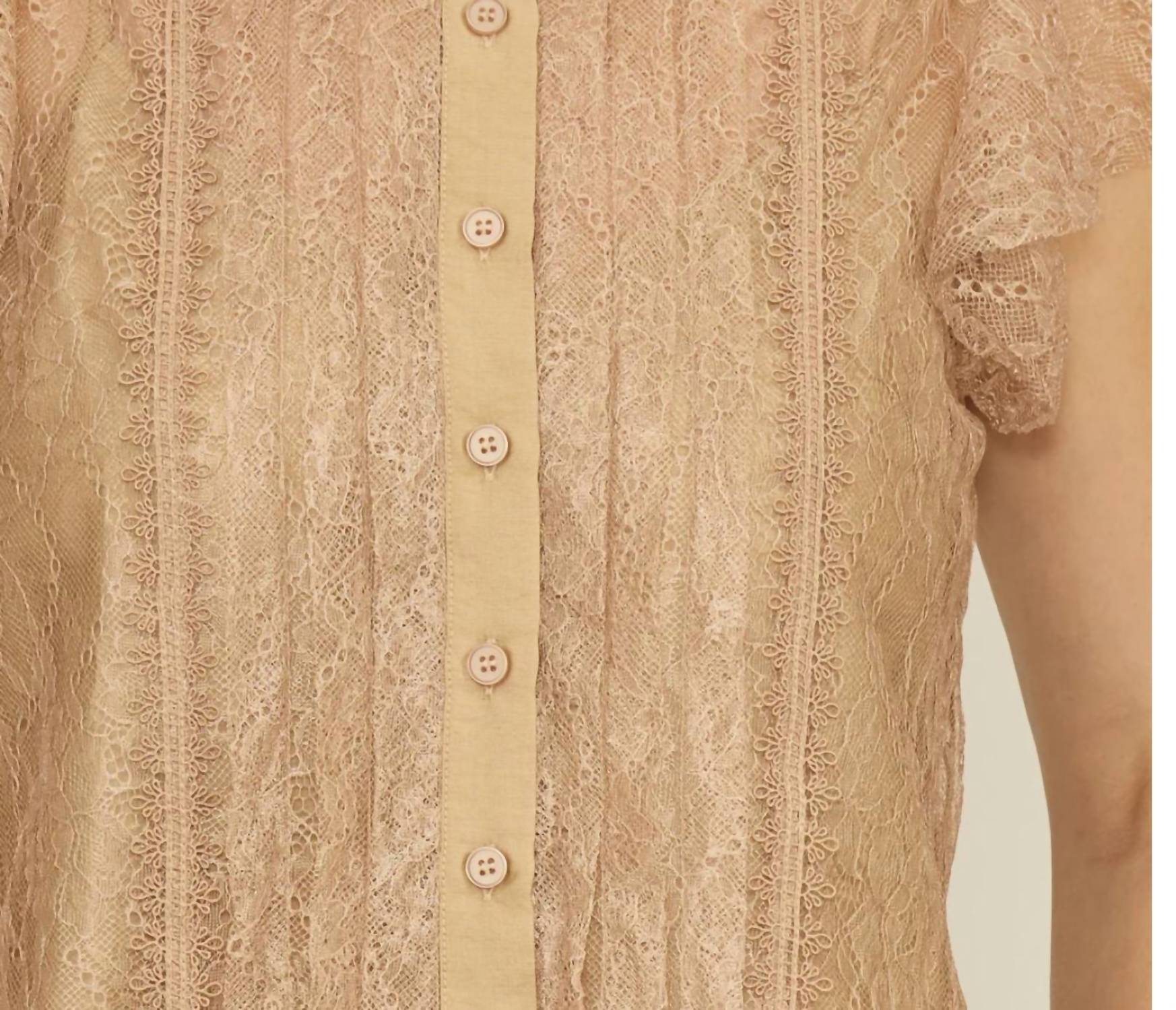 Lucy Paris - Duchess Lace Top