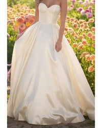 Sherri Hill - Strapless Mikado Ball Gown With Corset Bodice