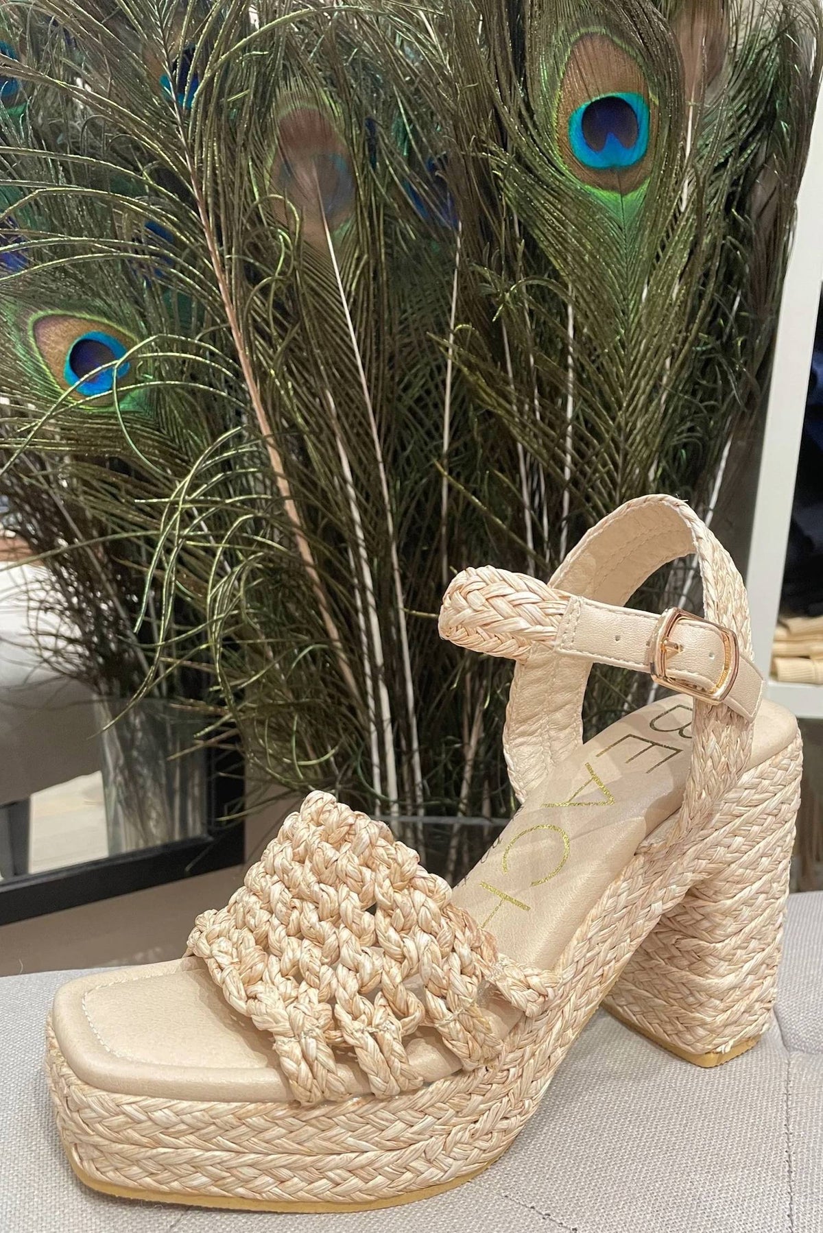 Coconuts By Matisse - Women's Raffia Block Heel Sandal