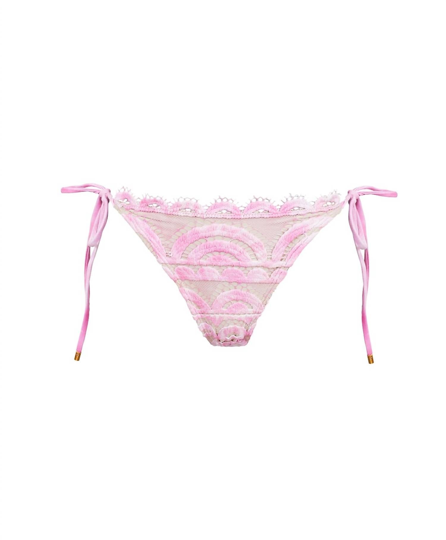 Pq Swim - Women's Lace Full Tie Side Bikini Bottom