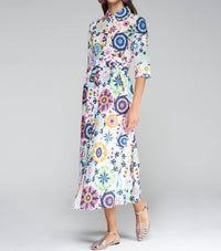 Vilagallo - Brenda Printed Dress