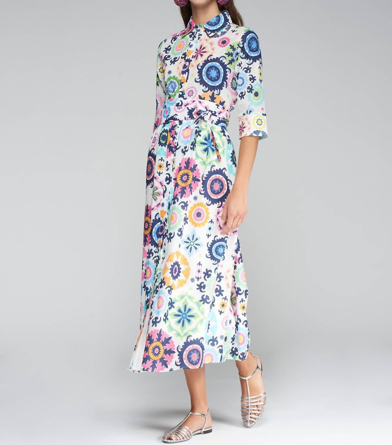 Vilagallo - Brenda Printed Dress