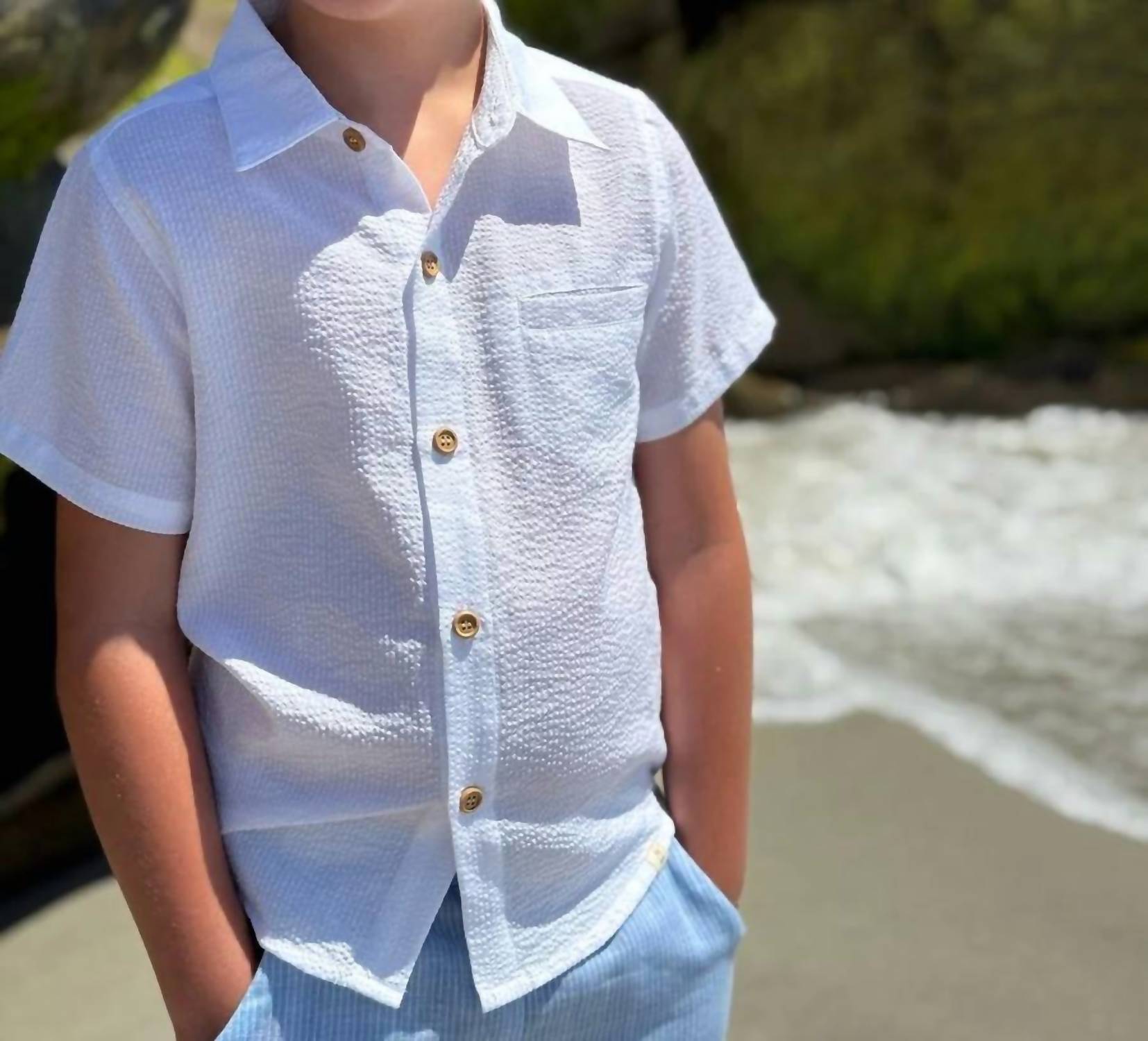 Me & Henry - Boys Newport Woven Shirt