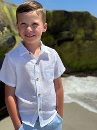 Me & Henry - Boys Newport Woven Shirt