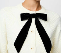 French Connection - Kitty Bow Cardigan Sweater