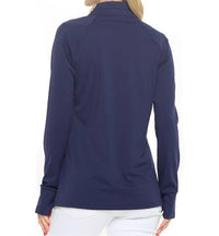 Aryeh - Split V-neck With High Stand Collar Pullover Top - Plus