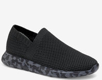 JOHNSTON & MURPHY Women's Abby Slip On in black knit - women's sneaker