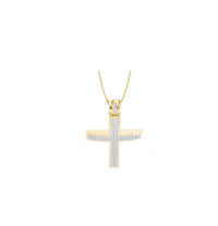 Aamiaa - Women's Natural Diamond Cross Pendant