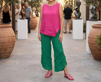 Puro Lino - The Asymmetrical Linen Top