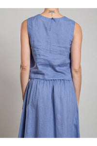 Pharaoh - Tess French Linen Tank Top
