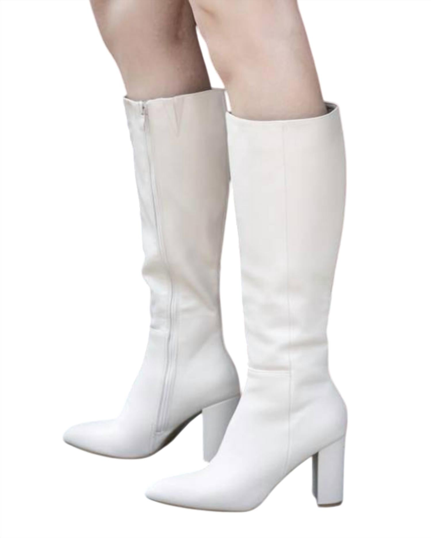 Top Moda - Tall Zip Boots