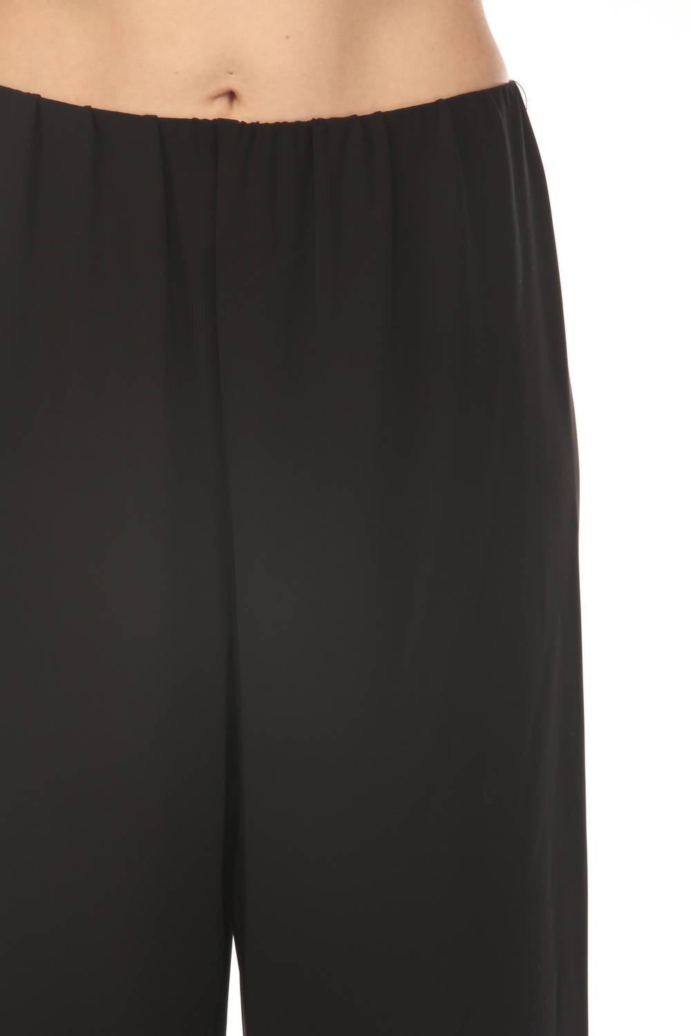 Joseph Ribkoff - Pull On Twill Wide Leg Pants