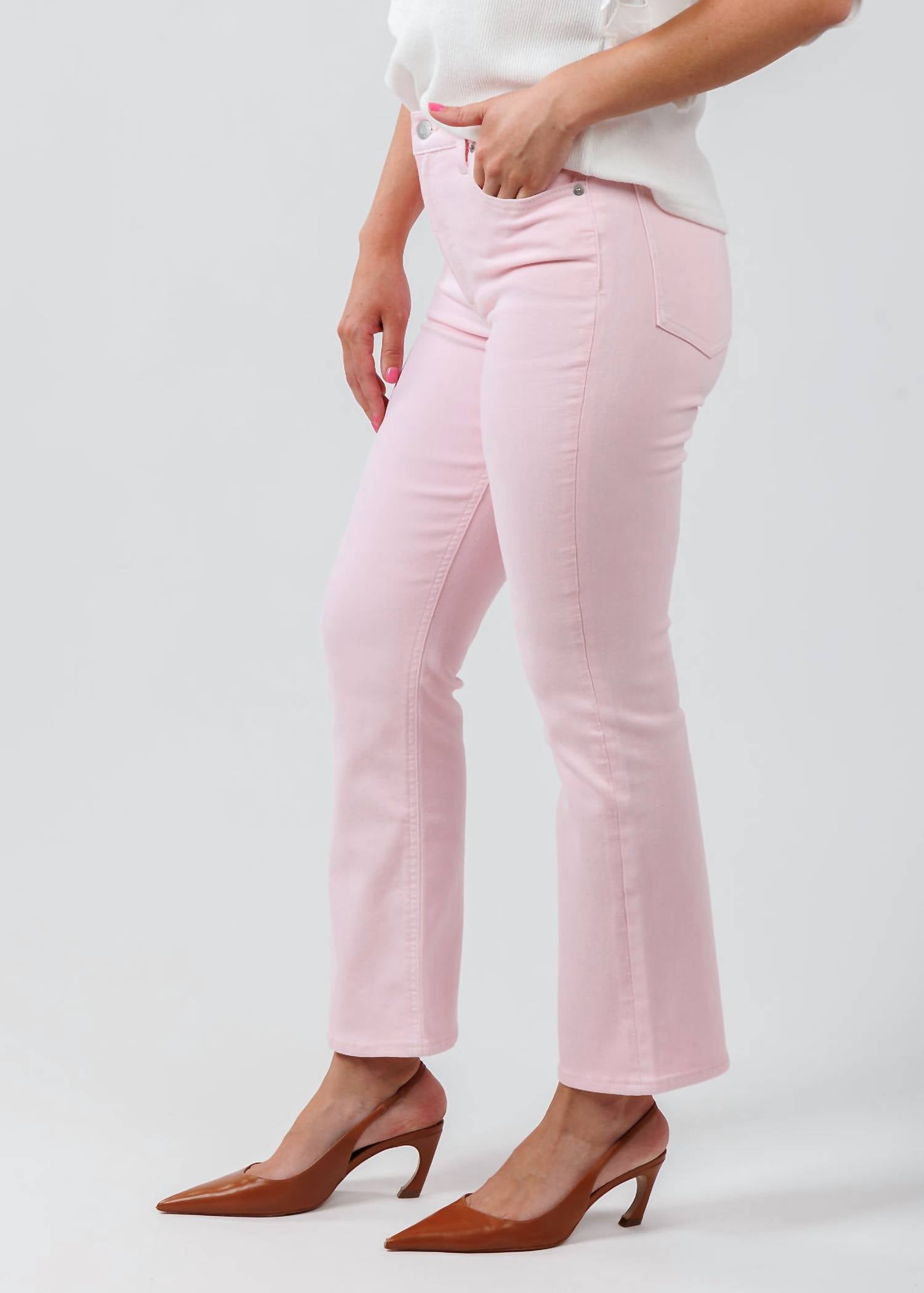 Pistola - Lennon High Rise Crop Bootcut Jeans