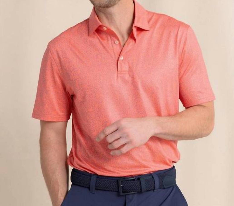 Southern Tide - Driver Pineapple Paradise Printed Polo