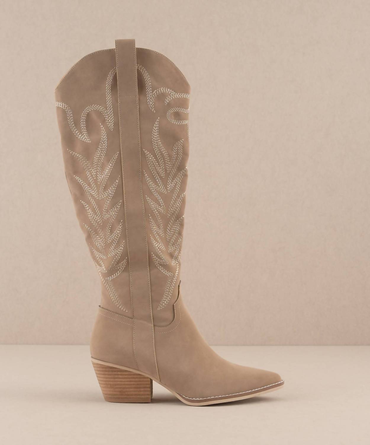 Oasis Society - Women's Samara Embroidered Western Tall Boot