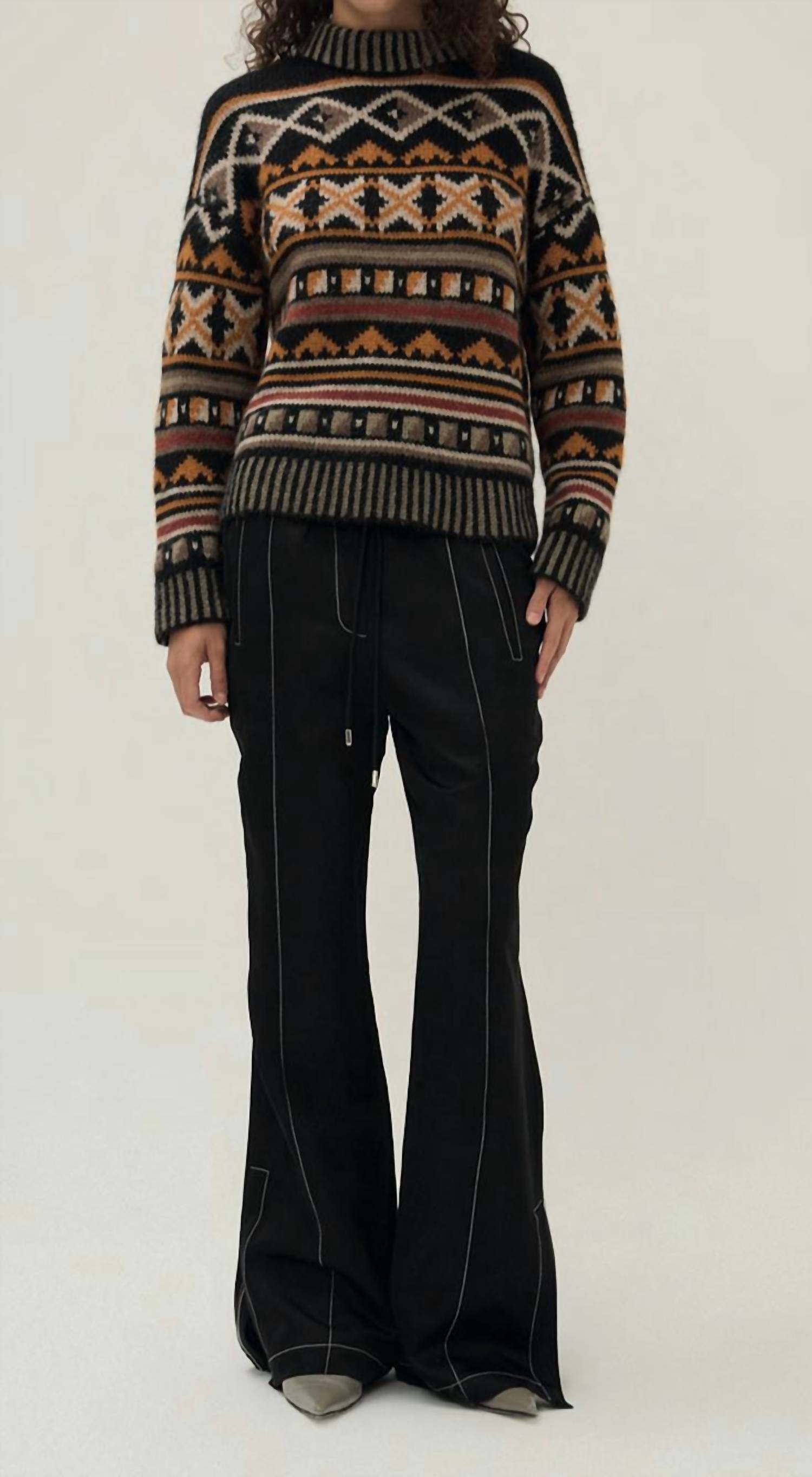 Maria Cher Kravitz Candy Pullover in black 1 - women's sweater
