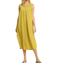 Umgee - Textured Midi Dress