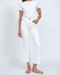 Askk Ny - Geek Crop Flared Leg Pants